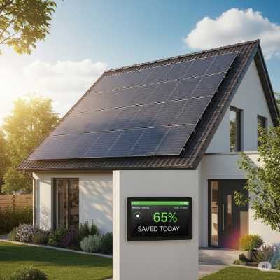 Instalación de placas solares fotovoltaicas para mejorar la factura de la luz y conseguir un gran ahorro de energía.